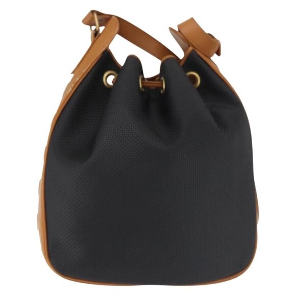 SAINT LAURENT Shoulder Bag PVC Leather Black Auth SW1561 - Picture 2 of 16